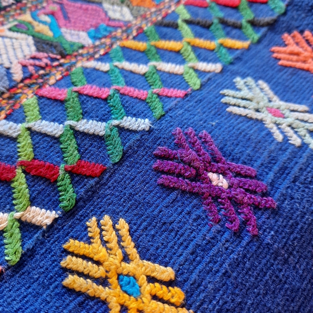 Guatemalan High Quality Loom Woven Traditional Huipil - Picture 7 of 12